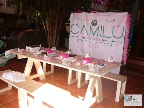 Mobililario SPA infantil, Fiesta a Domicilio