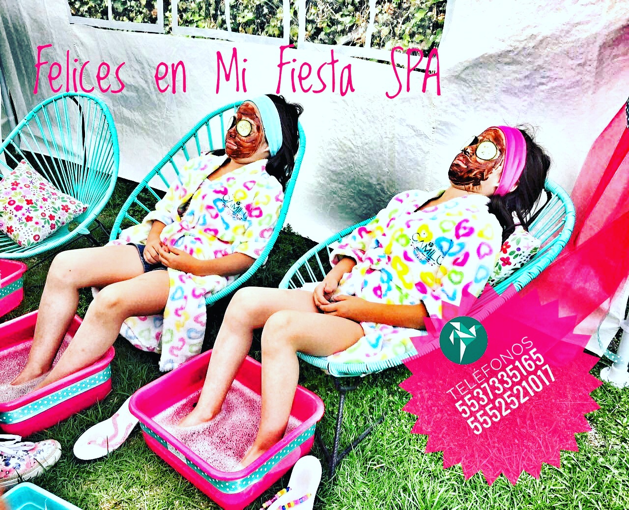 Fiesta SPA para niñas Pedregal CDMX
