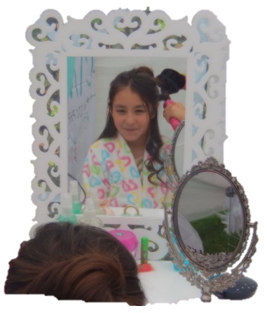 cuidar tu cabello un día de cumpleaños SPA con Camilú Girls SPA Party