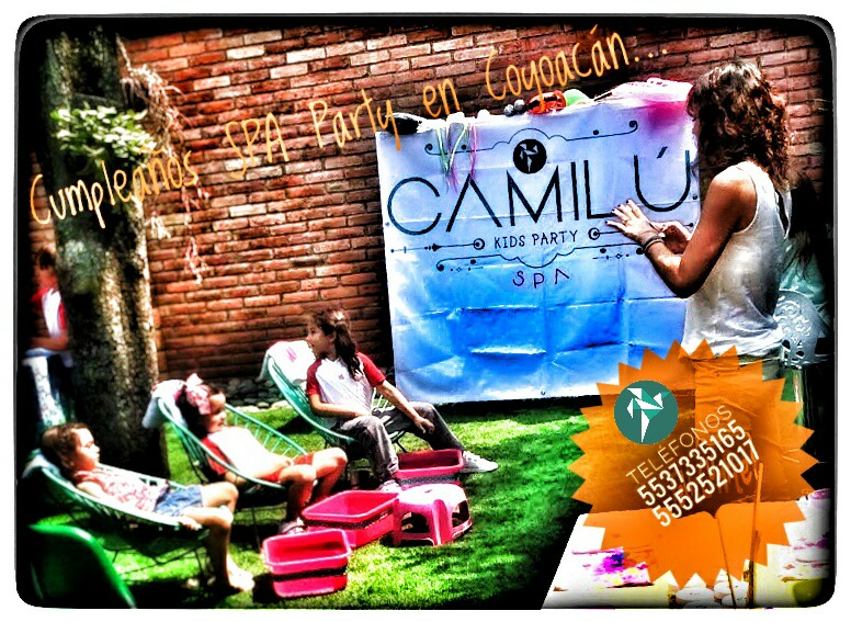 Cumpleaños SPA para niñas en Coyoacán